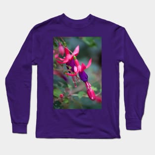 Purple and Pink Bell Long Sleeve T-Shirt